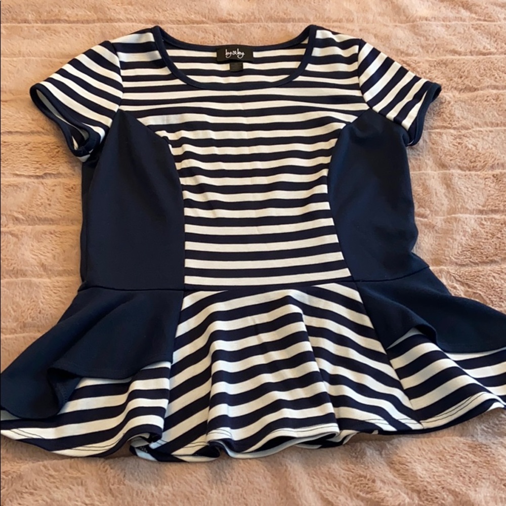 Peplum top